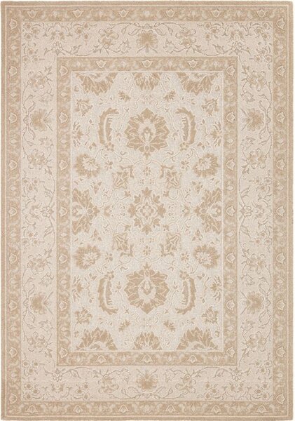 Kusový koberec vlněný Agnella Noble Kirla Klasický světle béžový Rozměr: 160x230 cm