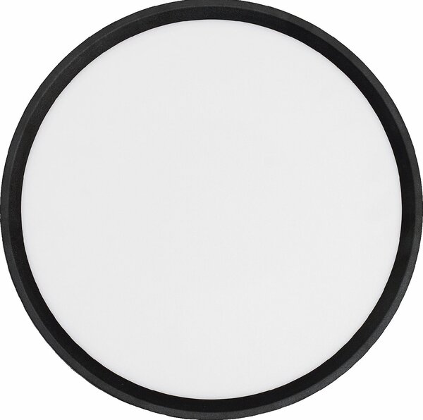 NOMY LED 24W BLACK svítidlo přisazené, 2400lm, CCT 3000/4000/6000K, IP20
