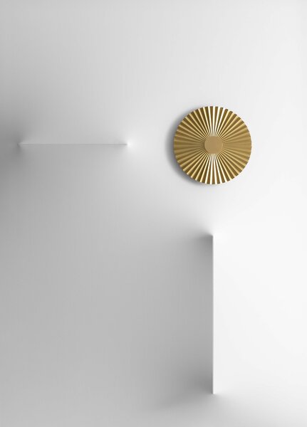 Il Fanale 284.04.ON Plié, nástěnné svítidlo z mosazi LED 8W 3000K, průměr 39cm