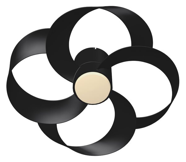 Mantra 8706 Rose, ventilátor se svítidlem a dálk. ovladačem LED 24W 2700-5000K, černá, průměr 65cm