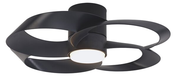 Mantra 8706 Rose, ventilátor se svítidlem a dálk. ovladačem LED 24W 2700-5000K, černá, průměr 65cm