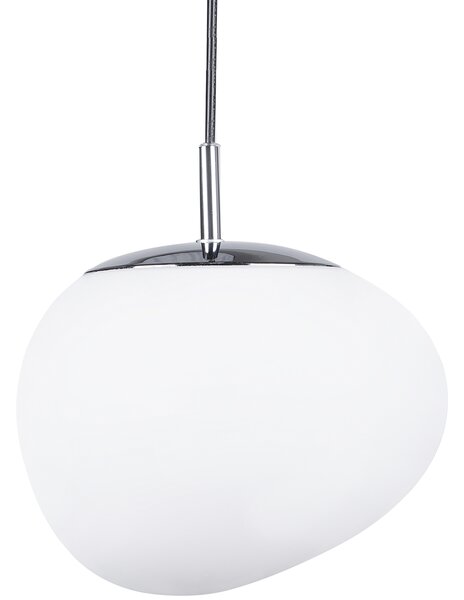 Závěsná lampa LIFFEL Sklo Bílá
