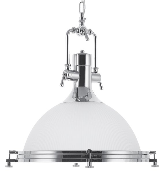 Závěsná lampa EBRON Sklo Bílá