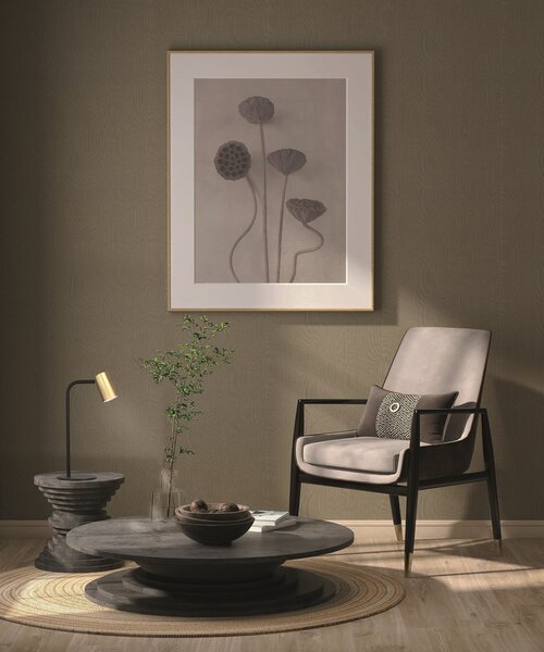 Mantra 8491 Sal, stolní lampa s otočnou hlavou 1xGU10, černá/zlatá, výška 36,5cm