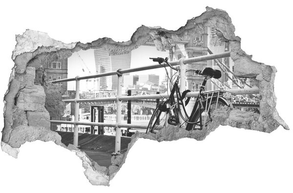 Fototapeta díra na zeď 3D Kolo v Londýně nd-b-74244264