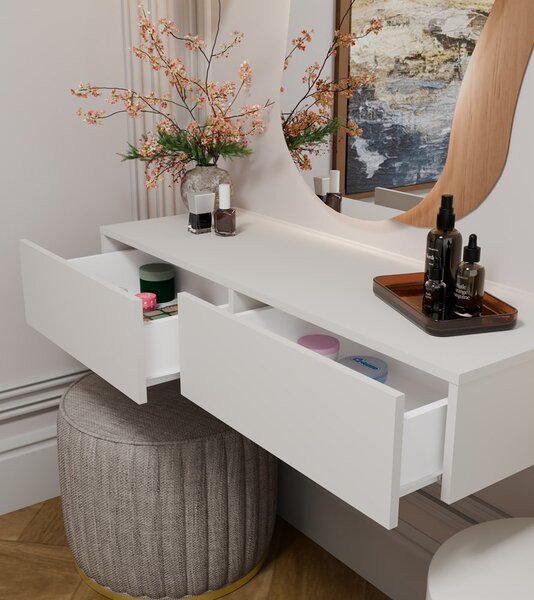 TP Living Závěsný toaletní stolek MIKA 110 cm kašmírový