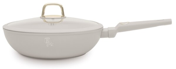 Pánev WOK s titanovým povrchem a poklicí 28 cm Sahara Collection