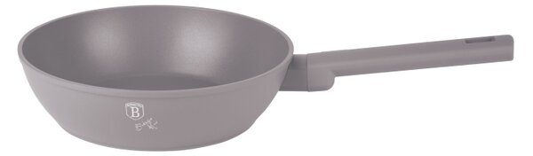 Pánev hluboká s titanovým povrchem a poklicí 24 cm Taupe Collection