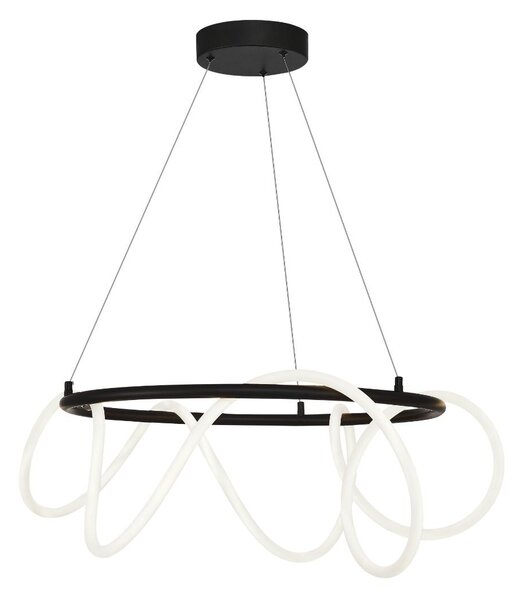 Zuma Line Luxusní závěsné svítidlo Danalbo, ⌀ 60 cm Barva: Černá