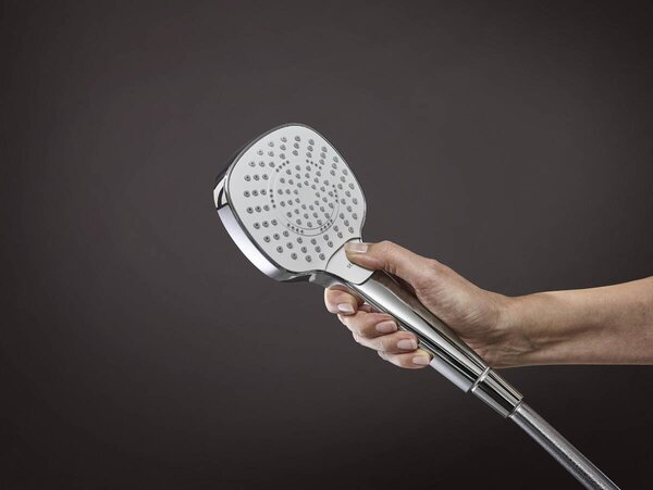 Hansgrohe Croma Select E Ruční sprcha 110 Multi EcoSmart, bílá/chrom 26811400