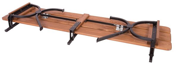 Dřevěná zahradní sestava NAXOS 1+2 (160 cm)