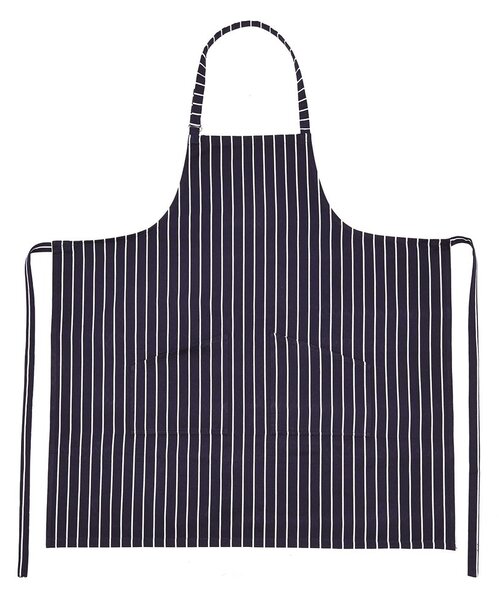 BUTCHERSTRIPE Zástěra proužky - modrá