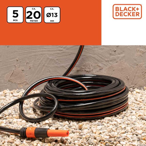 BLACKDECKER Zahradní hadice 13mm x 20m ED-223432