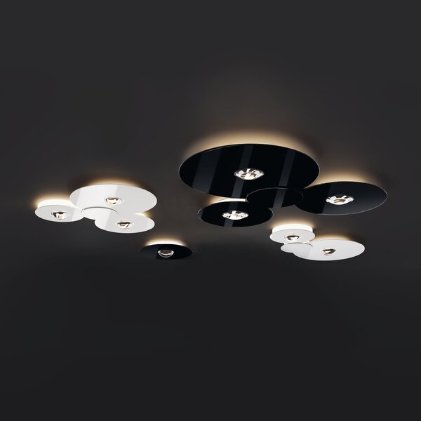 Lodes 16133 2227 Bugia Triple, stropní svítidlo, 3x15W LED 2700K, černá, délka 52,5cm