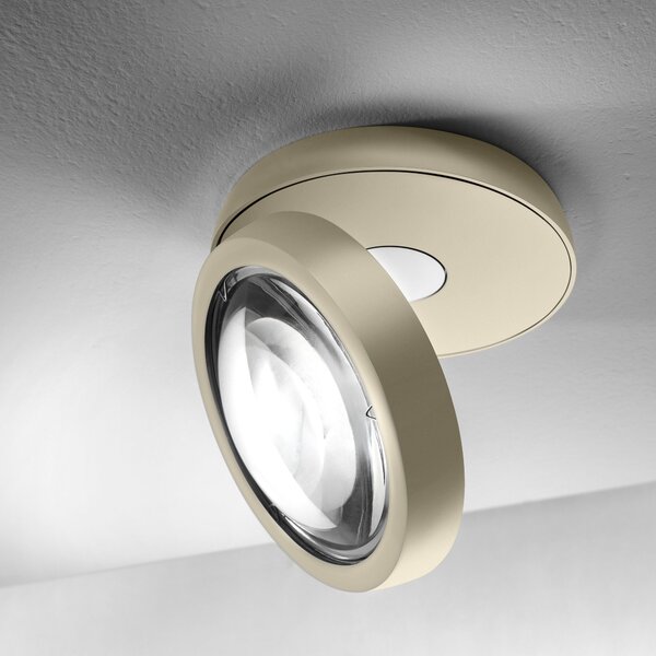 Lodes 16530 1030 Nautilus, bílé svítidlo s reflektorem, 15W LED 3000K dim, prům. 13,4cm