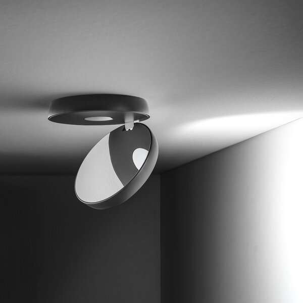 Lodes 16530 1030 Nautilus, bílé svítidlo s reflektorem, 15W LED 3000K dim, prům. 13,4cm