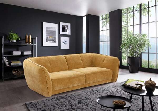 POHOVKA BIG SOFA, textil, žlutá Sit & More - Pohovky, Online Only