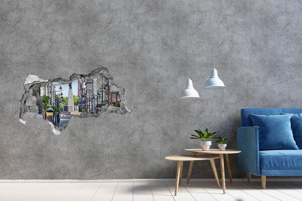 Fototapeta díra na zeď 3D Lodž Polsko nd-b-84323797