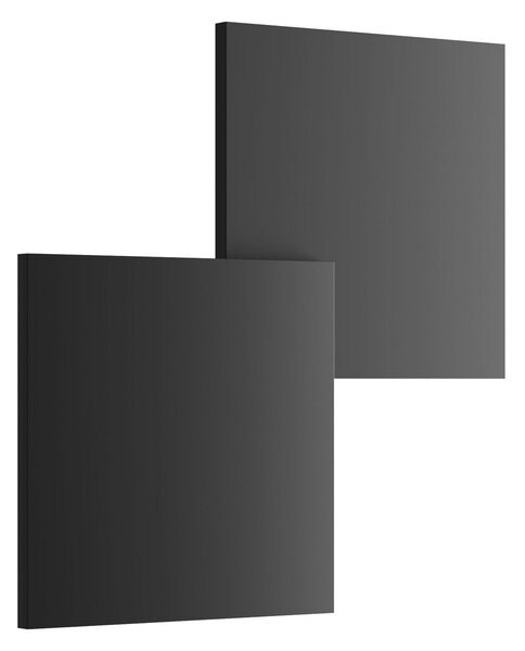Lodes 14642 2027 Puzzle Double Square, svítidlo pro nepřímé osvětlení, 2x17W LED 2700K stmívatelné, černá, 30x30cm