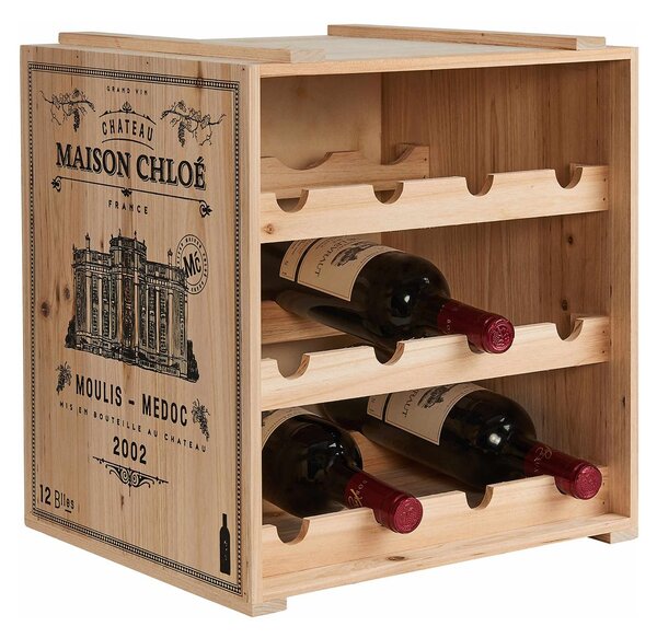 VINOTHEK Regál na víno - béžová