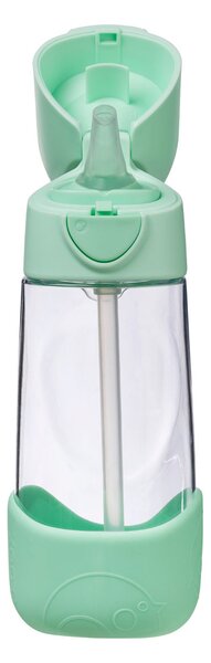 Láhev na pití s brčkem, 450ml, b.box, spearmint