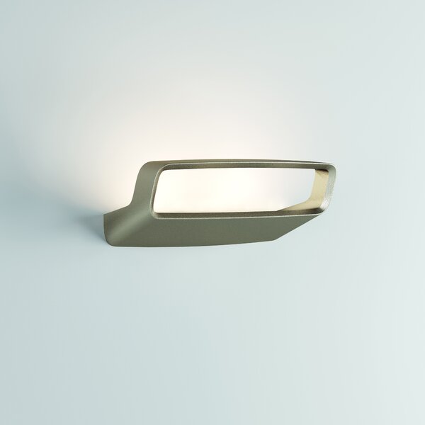 Lodes 17550 4527 Aile, champagne nástěnné svítidlo pro nepřímé světlo, 2x8W LED 2700K stmívatelné, délka 19,2cm