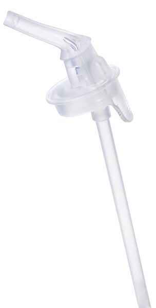Láhev na pití s brčkem, 450ml, b.box, spearmint