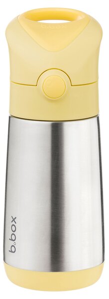 Termoska na pití s brčkem, 350ml, b.box, lemon twist