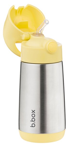 Termoska na pití s brčkem, 350ml, b.box, lemon twist