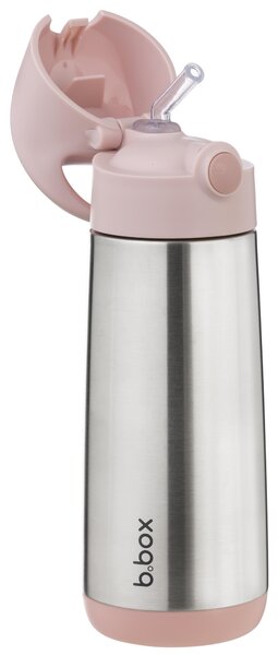 Termoska s brčkem, 500ml, b.box, blush crush