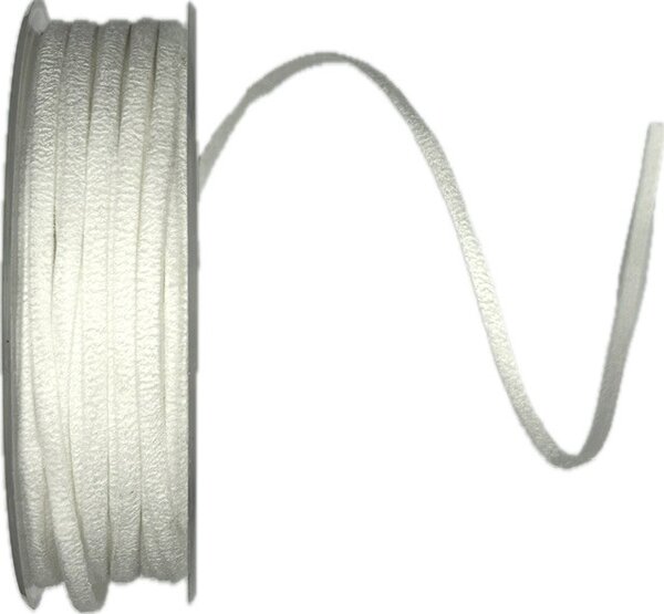 Pásek z umělé kůže GRAND-PRIX WHITE A 5mm x 25m (4,-Kč/m)
