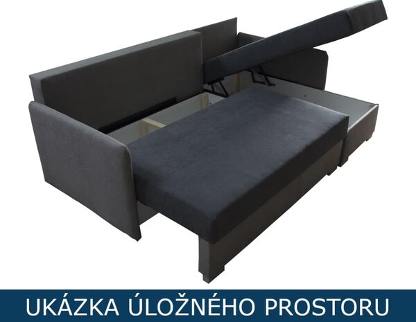 Rozkládací sedací souprava do L Madox - Trinity 14 Varianta: Pravá