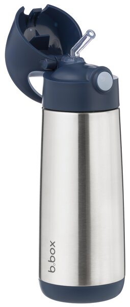 Termoska s brčkem, 500ml, b.box, midnight