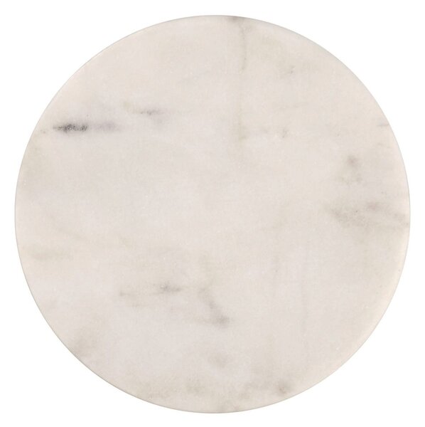MARBLE Mramorový podtácek - bílá