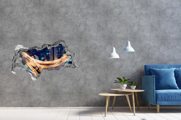 Fototapeta díra na zeď 3D Dálnice Tokio nd-b-87800374