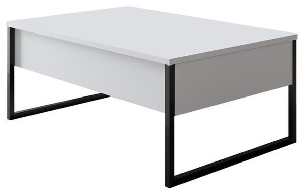 Konferenční stolek LUXE bílá/černá