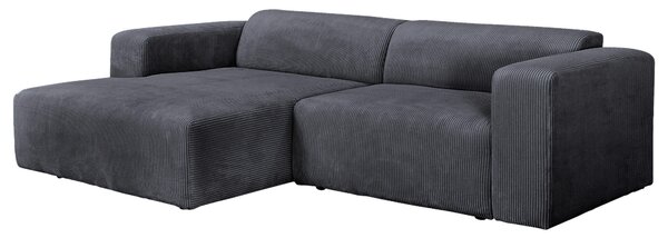 ROHOVÁ SEDAČKA, textil, barvy grafitu P & B - Sedací soupravy, Online Only