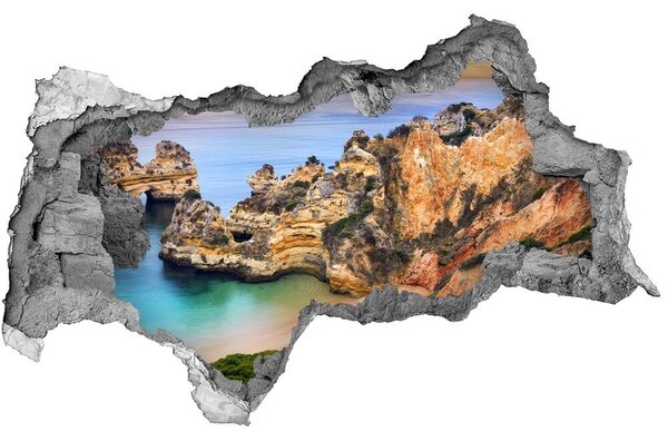 Nálepka fototapeta 3D výhled Lagos Portugalsko nd-b-90070740