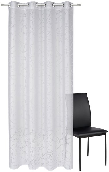 ZÁVĚS S OČKY, poloprůhledné, 140/245 cm Esposa - Závěsy