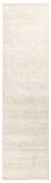 Koberec GESI II Světle béžová 80 x 300 cm Viskóza