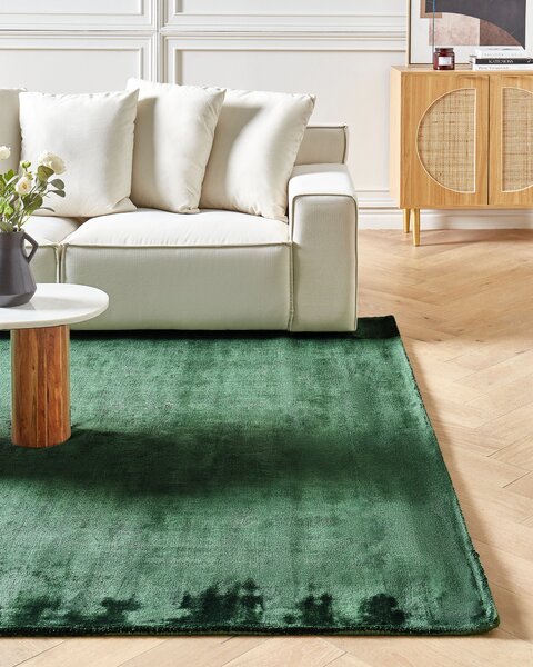 Koberec GESI II Tmavě zelená 200 x 300 cm Viskóza