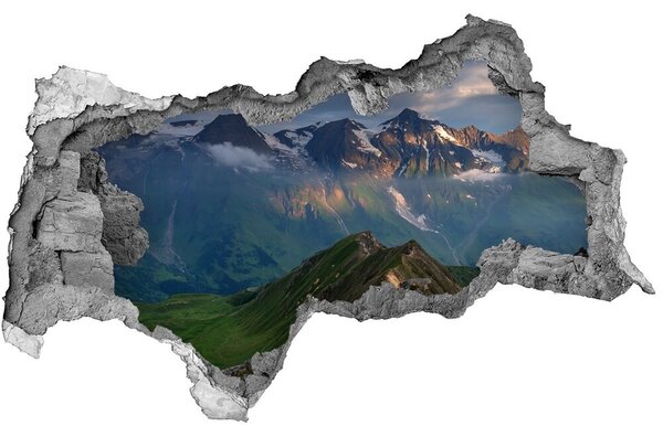 Fototapeta díra na zeď Vrcholky hor nd-b-91952408