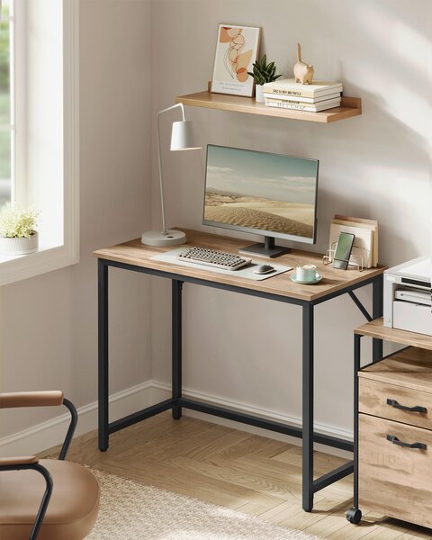 PC STŮL, hnědá, černá, 100/50/76 cm Boxxx - Online Only psací stoly, Online Only