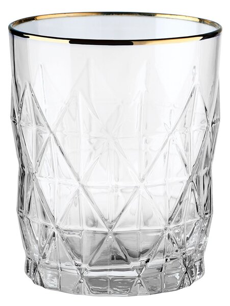 UPSCALE Sklenice na vodu 345 ml - zlatá