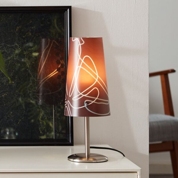 Brilliant 02747/23 Hnědá stolní lampa ISI