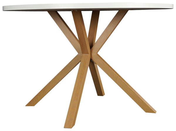 JÍDELNÍ STŮL, bílá, 120/120/76 cm MID.YOU - Jídelní stoly, Online Only