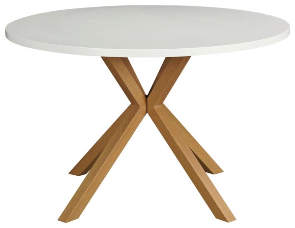 JÍDELNÍ STŮL, bílá, 120/120/76 cm MID.YOU - Jídelní stoly, Online Only