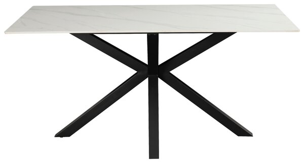 JÍDELNÍ STŮL, černá, bílá, 160/90/76 cm MID.YOU - Jídelní stoly, Online Only