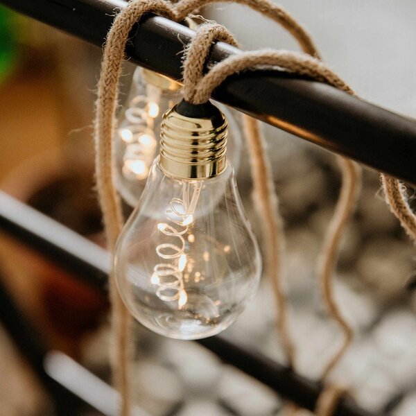 BULB LIGHTS Světelný řetěz žárovky 15 světel