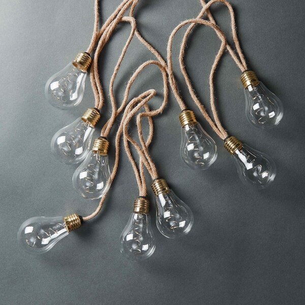 BULB LIGHTS Světelný řetěz žárovky 15 světel